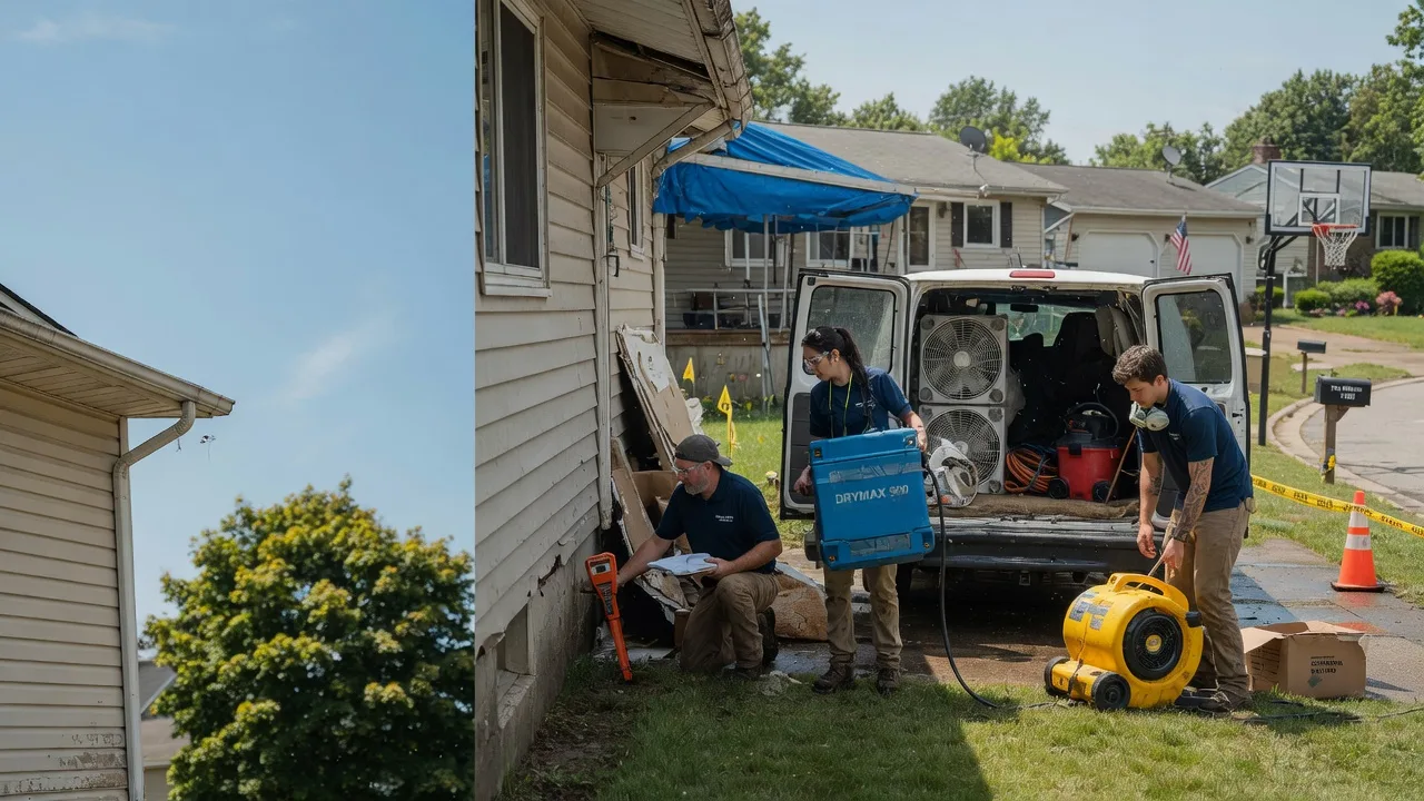 Ceiling Leak Cleanup in Elizabethtown, NY near me